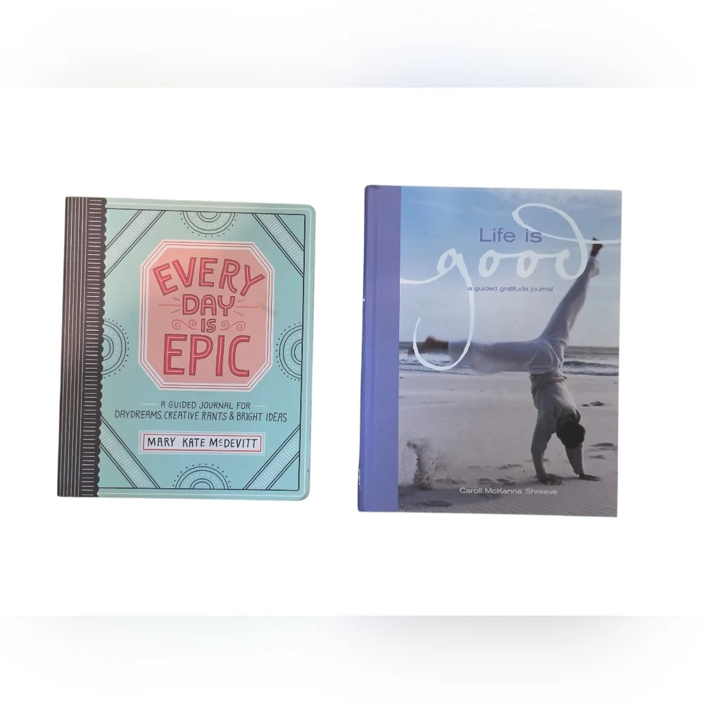 Guided Gratitude & Every Day Is Epic Journals Set Of 2 NWOT